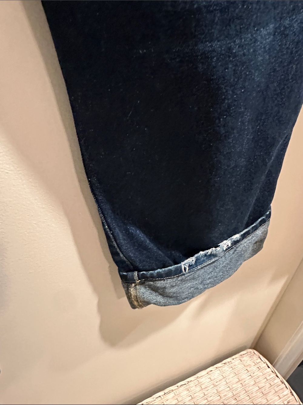 Ed Hardy TIGER Dark Blue Relaxed Straight Jeans - Picture 5 of 12